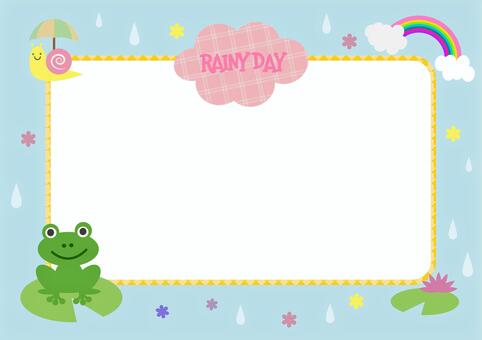 Illustration, JPG, PNG and AI Illustration, a frog, snails, umbrella, JPG, PNG and AI
