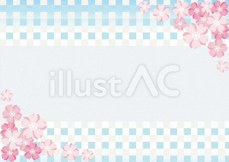 桜の壁紙その7 桜,さくら,花のイラスト素材