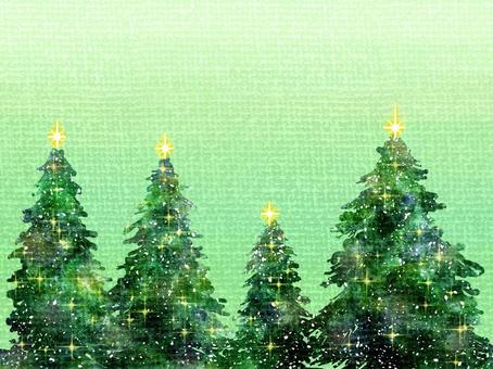 クリスマスツリー＿キラキラと輝き01 クリスマス,メリークリスマス,クリスマスツリー,キラキラ,エフェクト,ハッピークリスマス,飾り,christmas,可愛い,キュートのイラスト素材