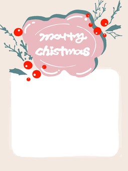 シーリングワックス風　メッセージカード クリスマス,手紙,フレーム,パステルカラー,デザイン,落ち着いた,背景,優しい,可愛い,カラフルのイラスト素材