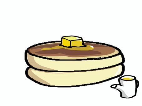 Pancake, dessert, snack, food, JPG and PNG