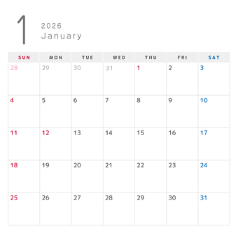 《正方形》記入部白／背景透過カレンダー sns用,正方形,予定,数字,ダイアリー,白黒,ベクター,sns,sns投稿,calendarのイラスト素材