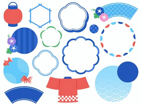 Illustration, summer festival, a festival, festival, 