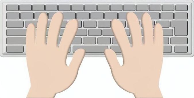 タイピング タイピング,キーボード,手,入力,周辺機器のイラスト素材