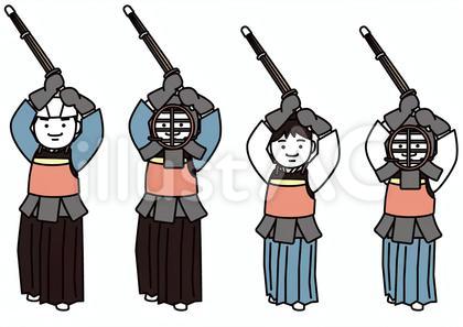 剣道 上段の構え