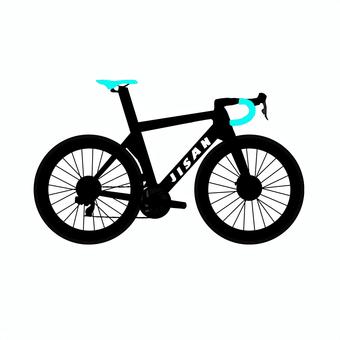 Illustration, road bikes, aerobic road bike, cross bike, 