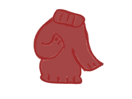 タートルネック タートルネック,手描き,ファッション,アパレル,セーターのイラスト素材