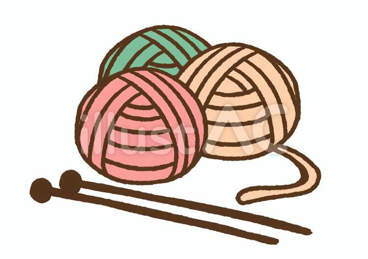 毛糸イラスト No 無料イラストなら イラストac