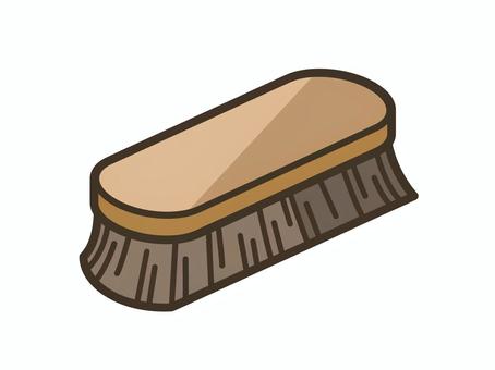 掃除_ブラシ04 ブラシ,ハンドブラシ,掃除用具,掃除道具,道具,用具,クリーナー,掃除,清掃,片付けのイラスト素材