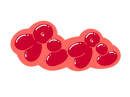 プンプン プンプン,文字,言葉,フォント,手書き風,販促,pop,見出し,丸文字,太字のイラスト素材