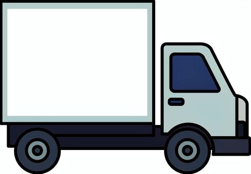 グレーの貨物トラックです。 グレーの貨物トラックです。 トラック,貨物車,輸送,貨物,運送業,配送,荷台,自動車,物流,短距離のイラスト素材