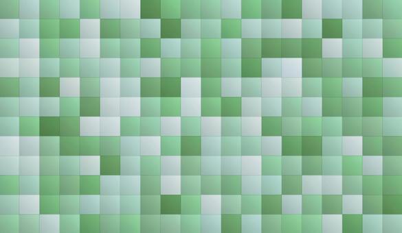 モザイク風 テクスチャ 背景 緑