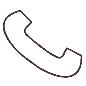 電話マーク 電話,電話マーク,線画,ビジネス,受話器,シンプルのイラスト素材