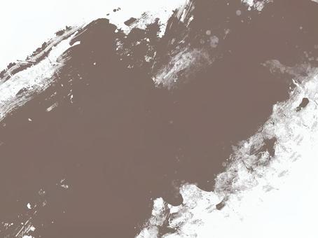 抽象ブラウンインクアート背景  抽象ブラウンインクアート背景 ブラウン,アースカラー,モノクロ,インク,抽象,アート,背景,テクスチャ,水墨,筆のイラスト素材