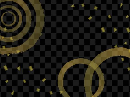 金箔と黒い市松模様の高級感ある和風背景 和柄,背景,和風,金箔,黒,金,正月,年賀状,市松模様,日本のイラスト素材