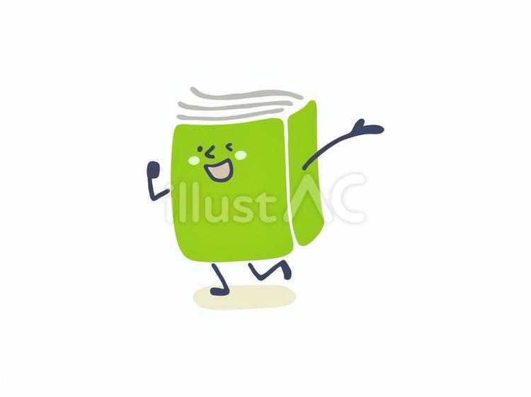 BOOKさん（紹介） 本,紹介,おすすめのイラスト素材