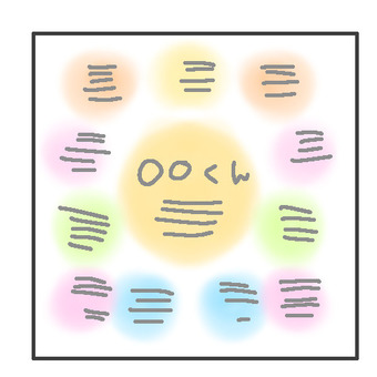 寄せ書き 色紙イラスト 無料イラストなら イラストac