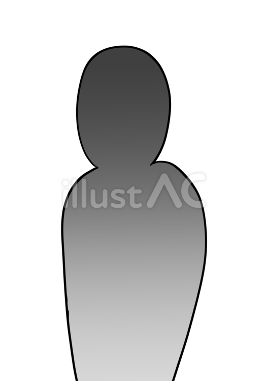 シルエット男性 シルエット,男性,影のイラスト素材