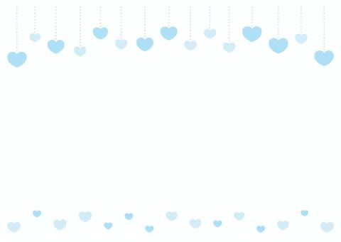 ハートの飾り枠、ホワイトデーのフレーム ハート,背景,ホワイトデー,whiteday,フレーム,枠,飾り枠,オーナメント,飾り,3月のイラスト素材