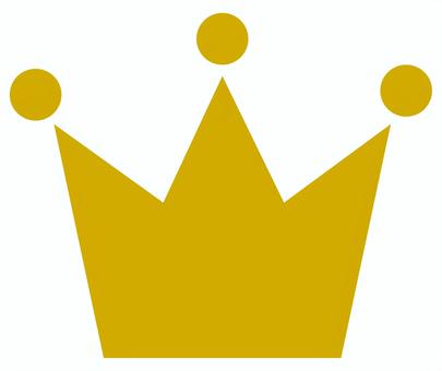 王冠・クラウンのアイコンイラスト02 王冠,冠,ランキング,クラウン,アイコン,順位,王,王様,マーク,シンボルのイラスト素材