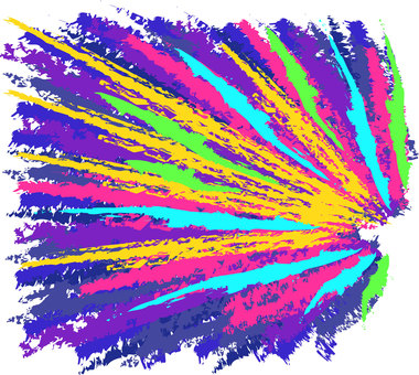 ポップ　弾ける　カラフル 弾ける,ポップ,カラフル,エモい,爆発,かすれた,放射線のイラスト素材