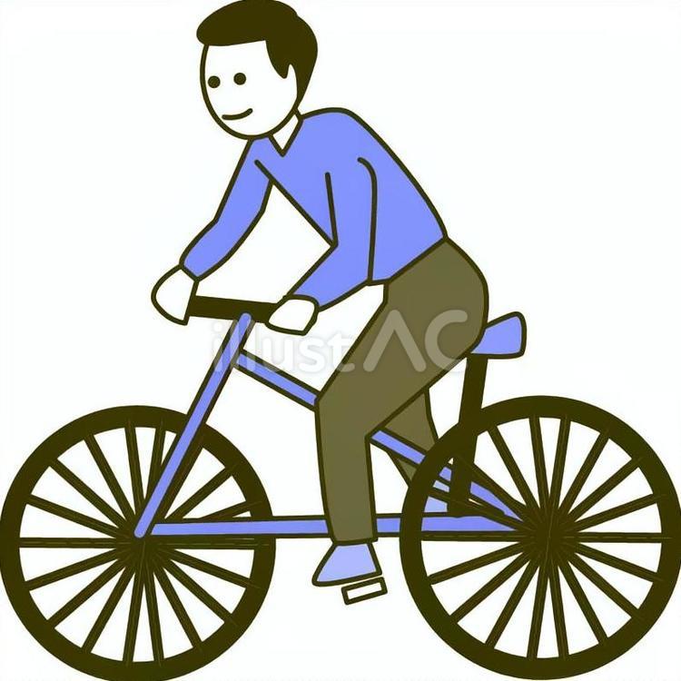 自転車　 自転車,乗る,移動のイラスト素材
