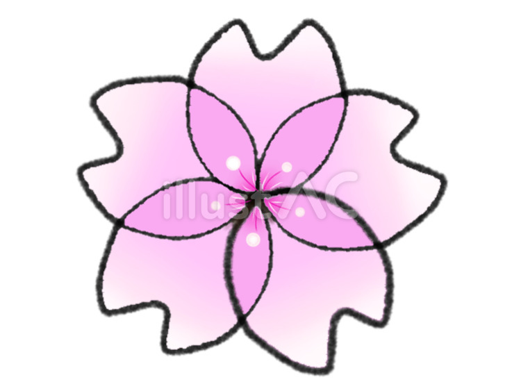 桜の花 桜,植物,花見のイラスト素材