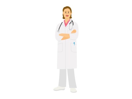 Female doctor/color, врач, врач, медицинская помощь, JPG, PNG and AI