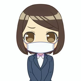 Illustration, mask, suit, get angry, JPG and PNG