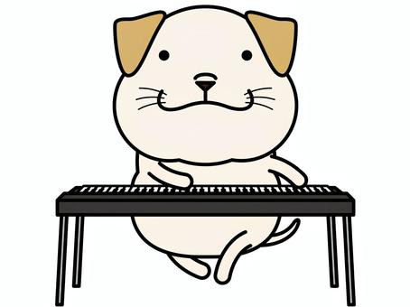 labrador keyboard, , JPG, PNG and EPS