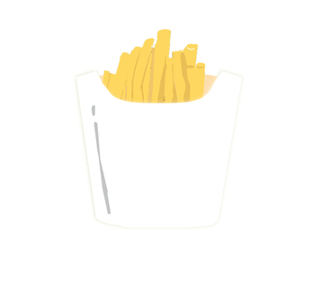 フライドポテト白 フライドポテト,ポテト,ベクター,食べ物,ファストフード,アイコン,グルメ,素材,生活,美味しいのイラスト素材