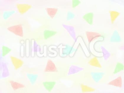 カラフル三角 背景2