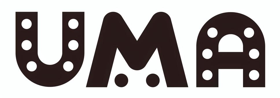 馬07_A 馬,年賀状,uma,文字,シンプル,かわいい,干支,十二支,午,午年のイラスト素材