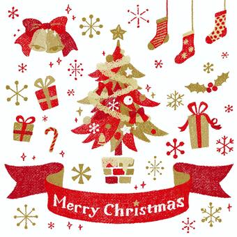 Illustration, christmas, christmas tree, winter, JPG, PNG and AI