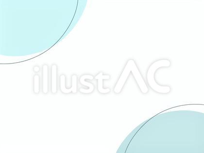 流体シェイプ背景9-5 くすみ 水色