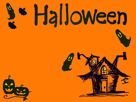 halloween wallpaper hand drawn free illustration, , JPG