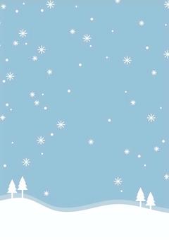 雪景色の背景04 冬,雪,背景,クリスマス,冬景色,雪景色,風景,おしゃれ,シンプル,デザインのイラスト素材
