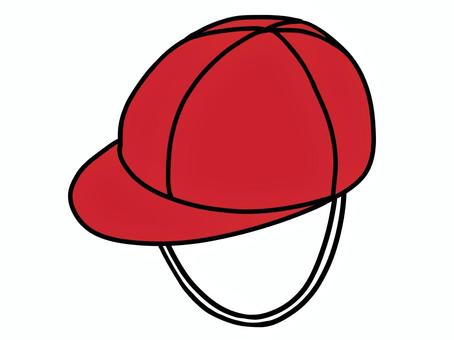 赤白帽子 赤白帽子,帽子,体育,体操,授業,小学校,運動会,小学生,ゴムのイラスト素材