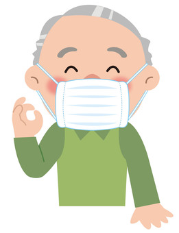 Illustration, mask, cold, prevention, 