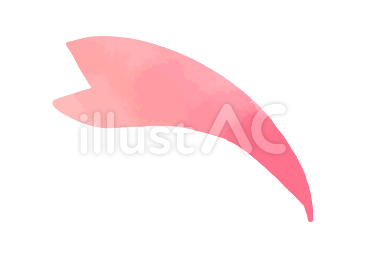 桜素材01-14 水彩,桜,花びらのイラスト素材