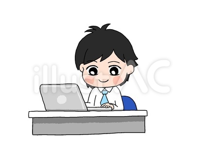 パソコンをする人4