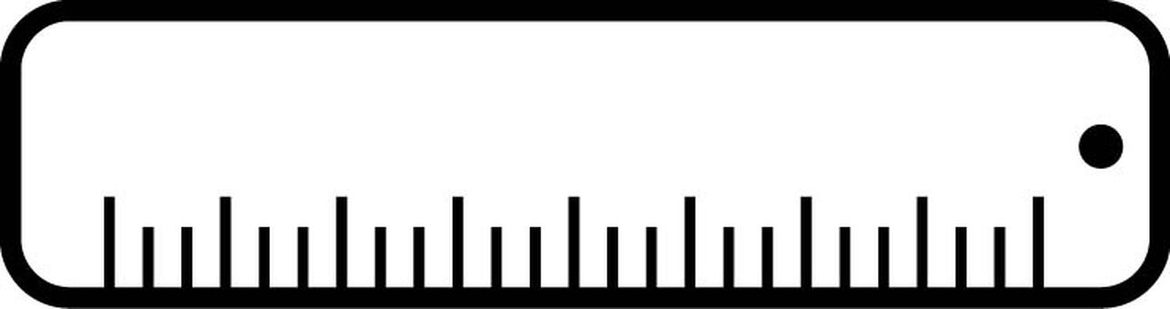 定規のアイコン 定規,ものさし,はかる,文房具,線,引く,メモリ,短い,アイコン,マークのイラスト素材