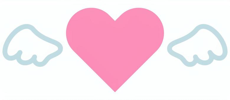 天使のハート（ピンク）