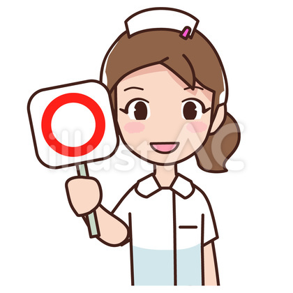 表情豊かな看護師_マル