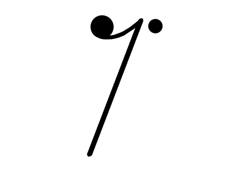 音符 音符,付点８分休符,音楽,記号,演奏,イラストのイラスト素材