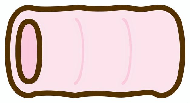 猫のおもちゃのトンネル トンネル,おもちゃ,ペット用品,物,1個,シンプル,イラスト,素材のイラスト素材