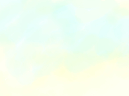 水彩風背景　黄色と水色のグラデーション 水彩,黄色,水色,緑,にじみ,シンプル,ポストカード,枠,飾り枠,イメージのイラスト素材