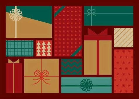 ギフトの置かれている背景３ プレゼント,ギフト,ボックス,シンプル,背景のイラスト素材
