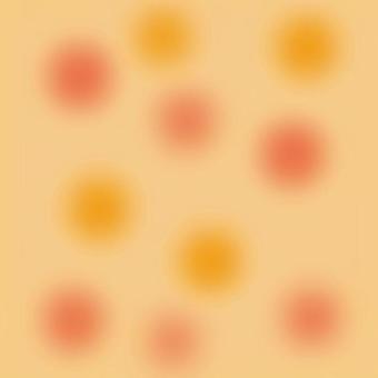 ふわふわ水玉の壁紙3 ふわふわ水玉の壁紙3 壁紙,背景,オレンジ,ふわふわ,丸,パステルタッチ,かわいい,簡単,シンプル,手描きのイラスト素材