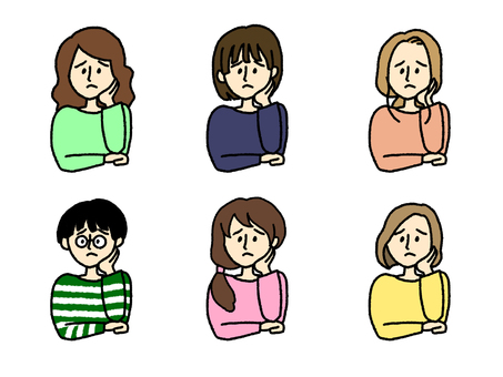 Illustration, to worry, be worried, what should i do, 